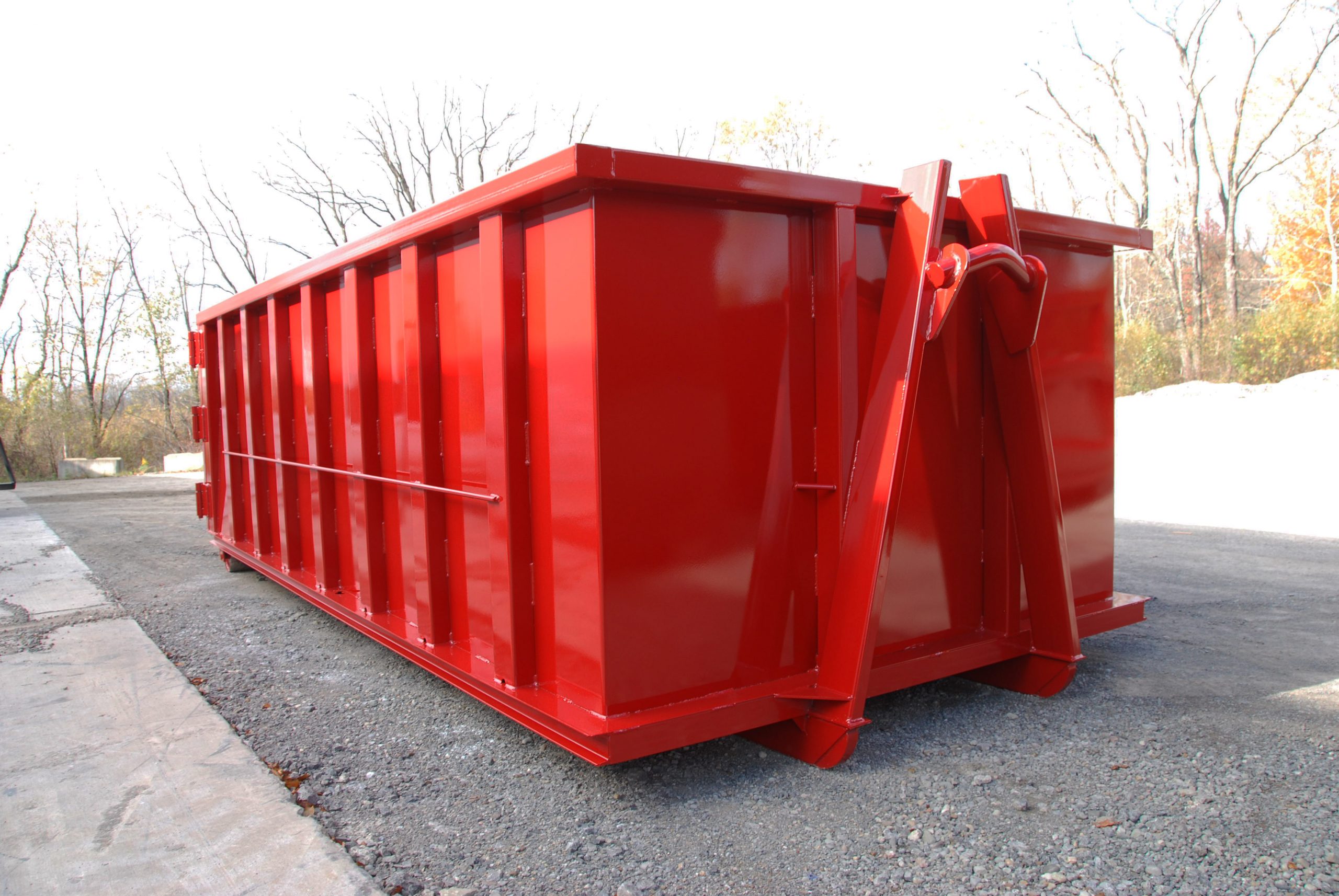 Hooklift ISO Subframe with Shipping Container